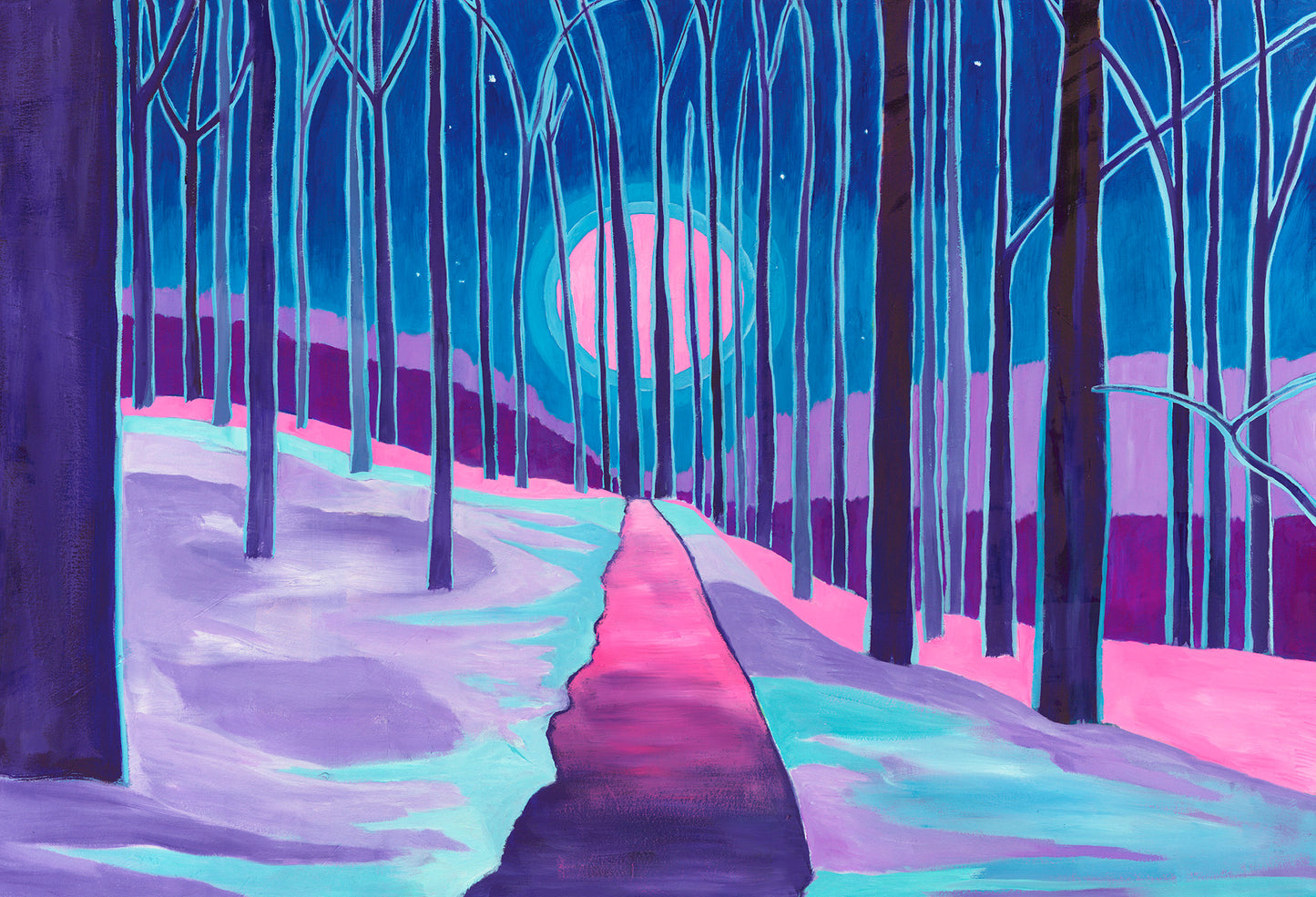 Moon 8x10 print