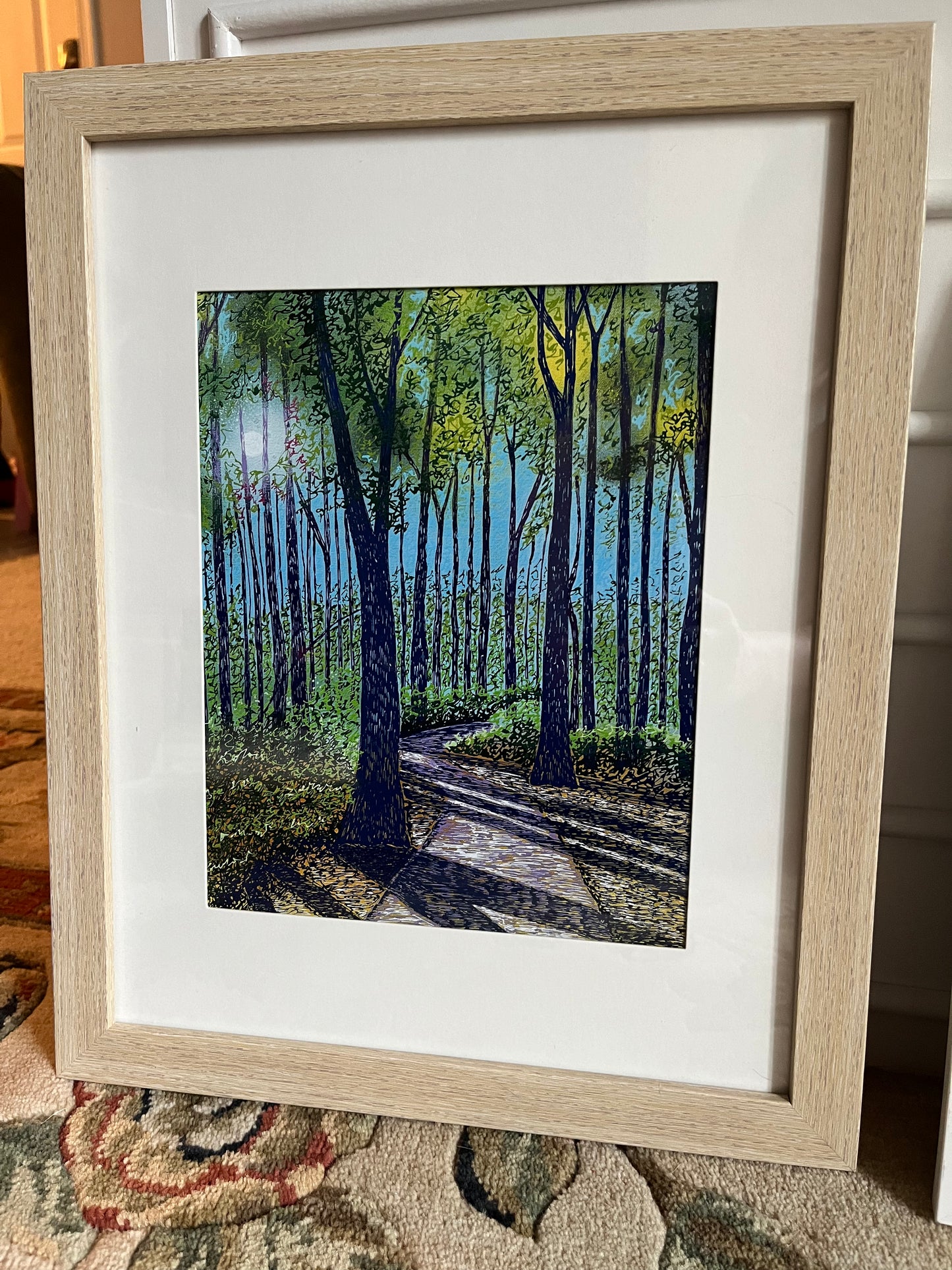 8x10 Print- Line Landscape 2