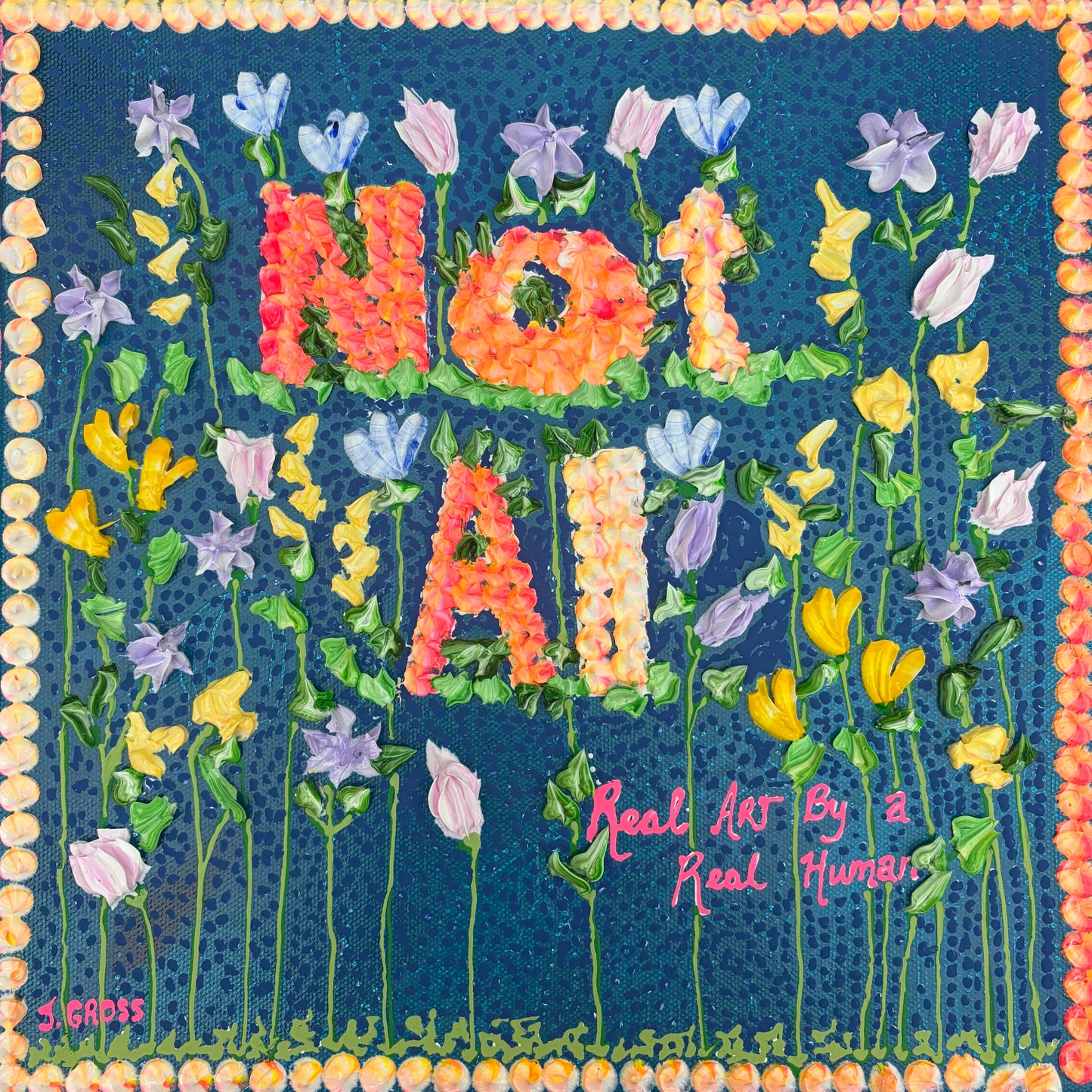 Not AI- Real Art by a real human