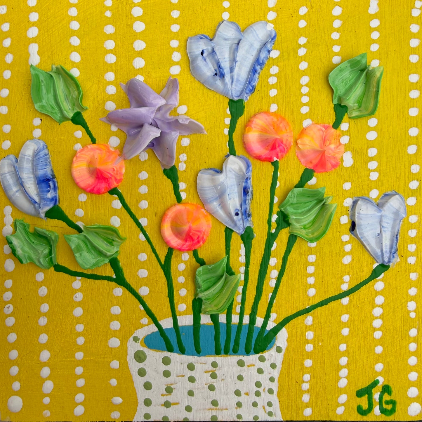 Floral on yellow background 4x4 (2)