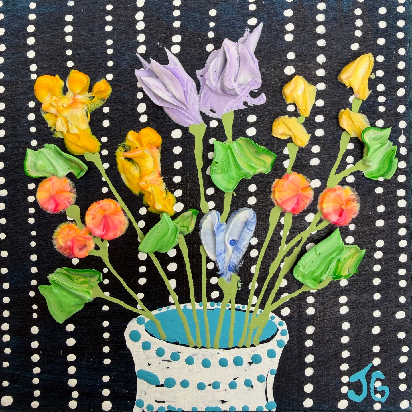 Floral on dark blue background 4x4 (1)
