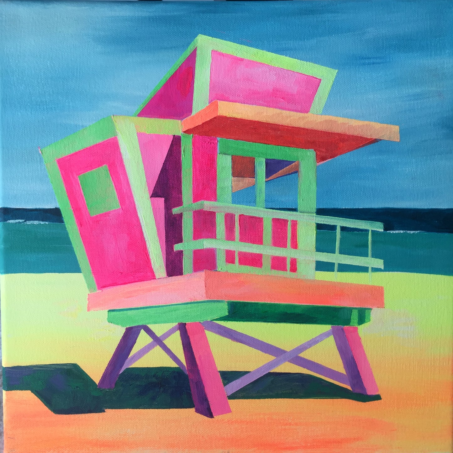 South Beach 8x8 print