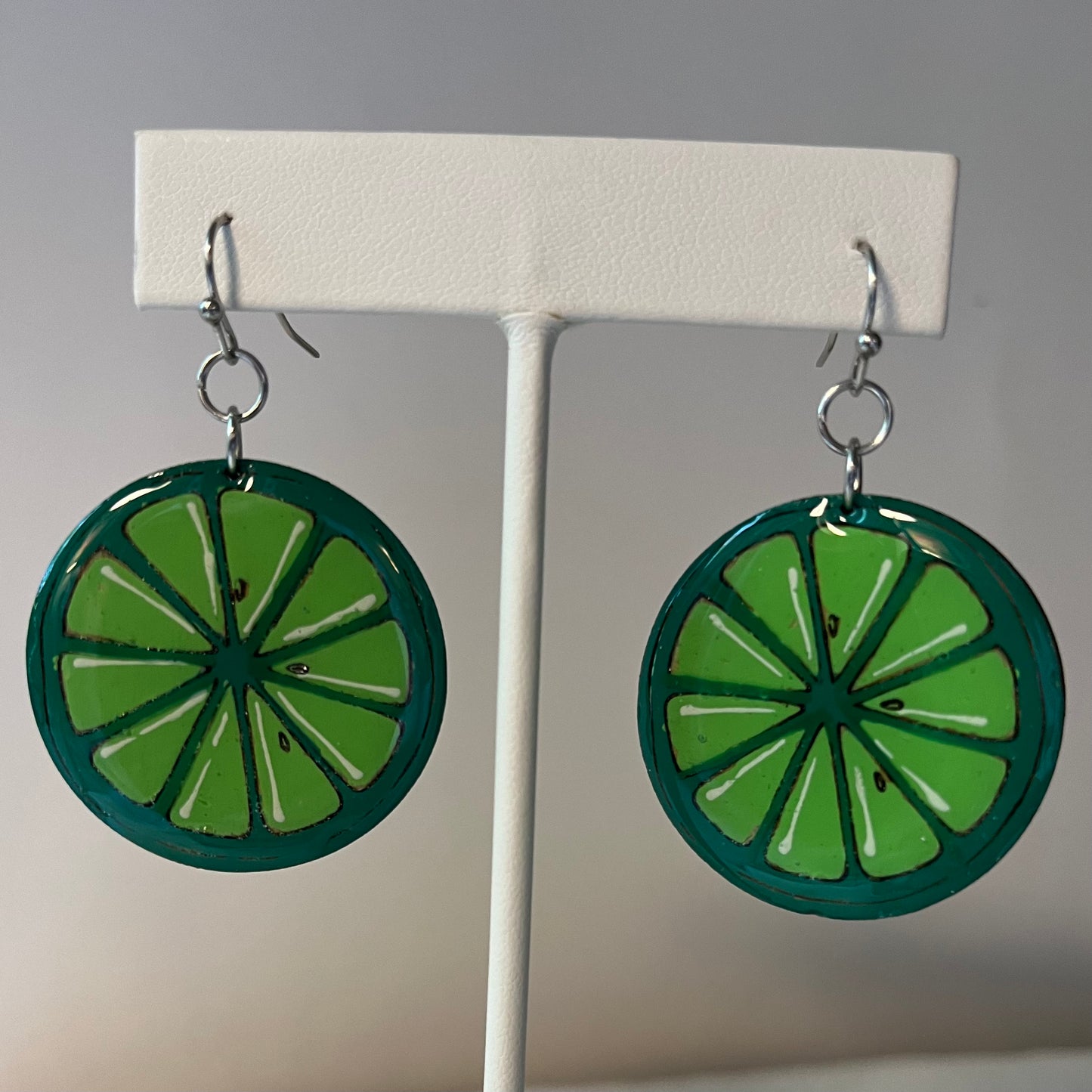 Lime Earrings