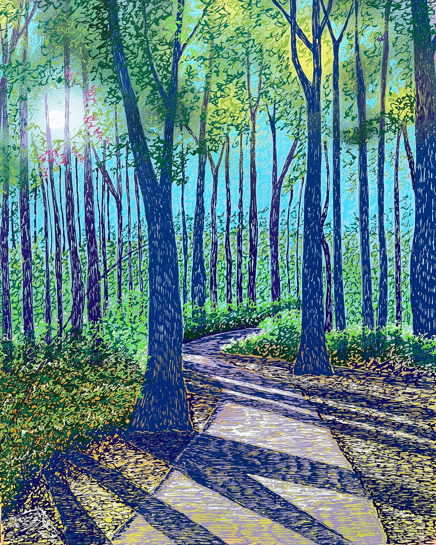 Line Landscape 18x24