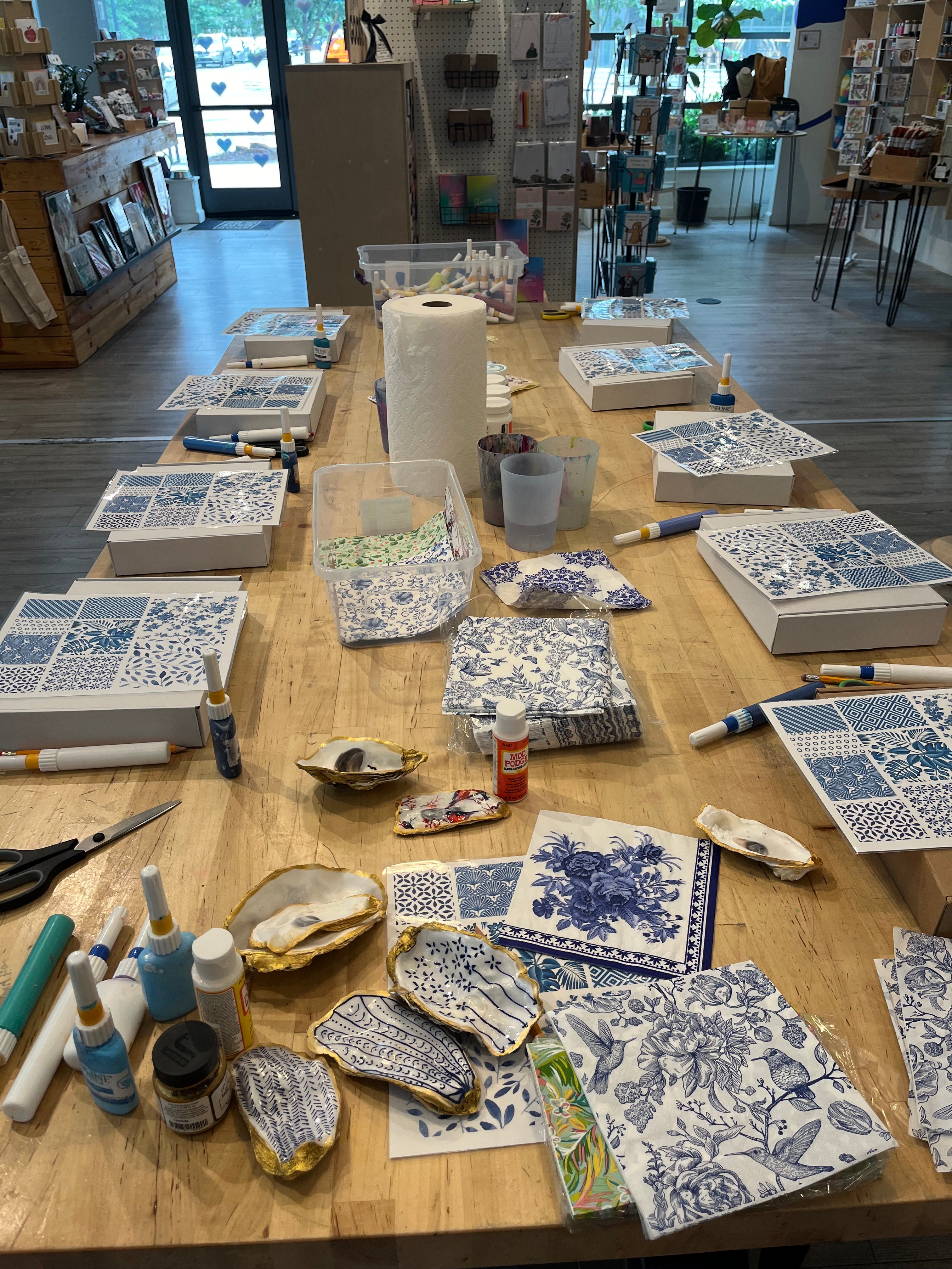 Paint kits & Workshop in a box – Julie Gross Artist