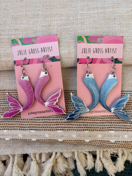 Mermaid earrings - dangle