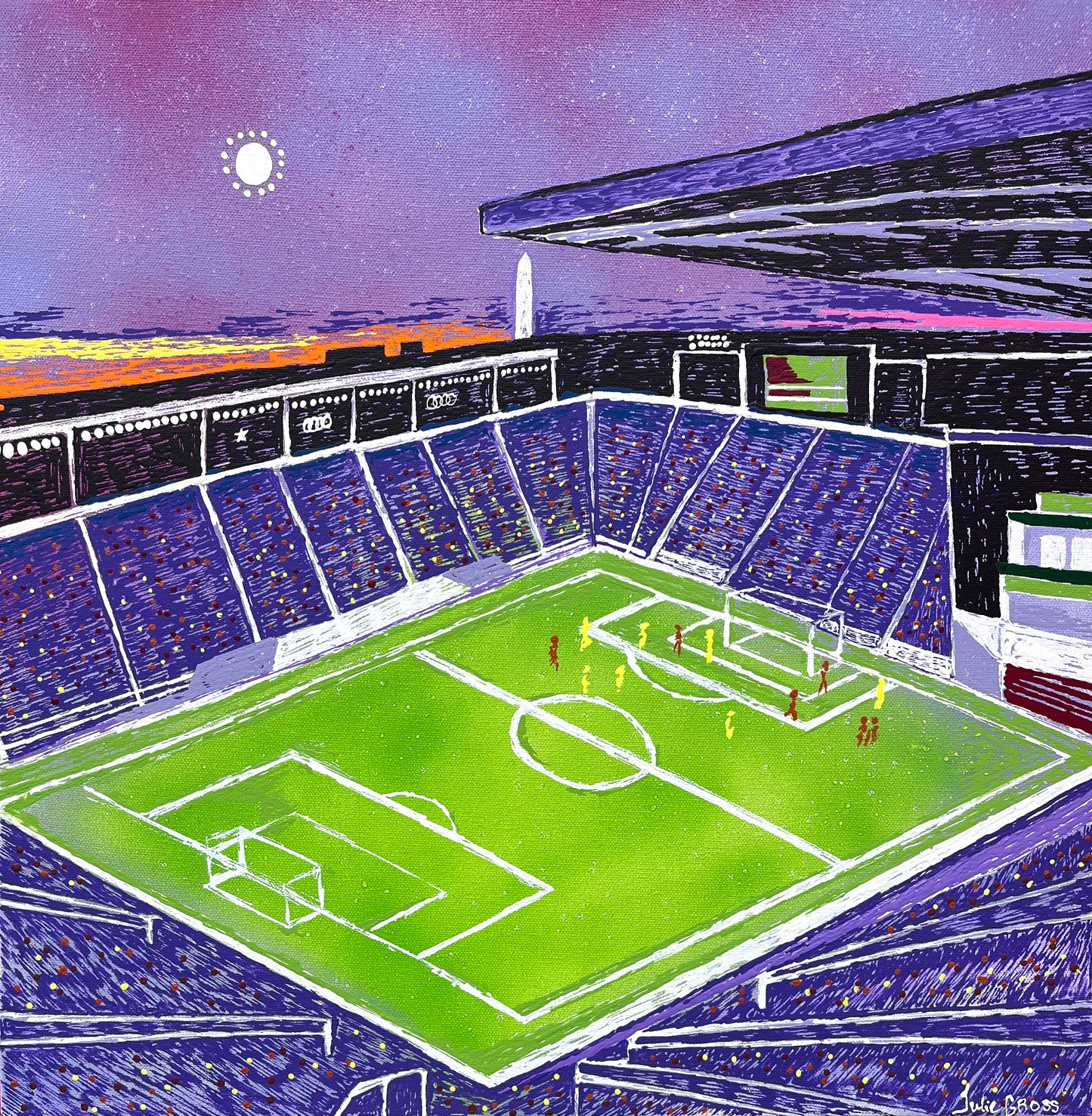 Audi Field 8x8 Print