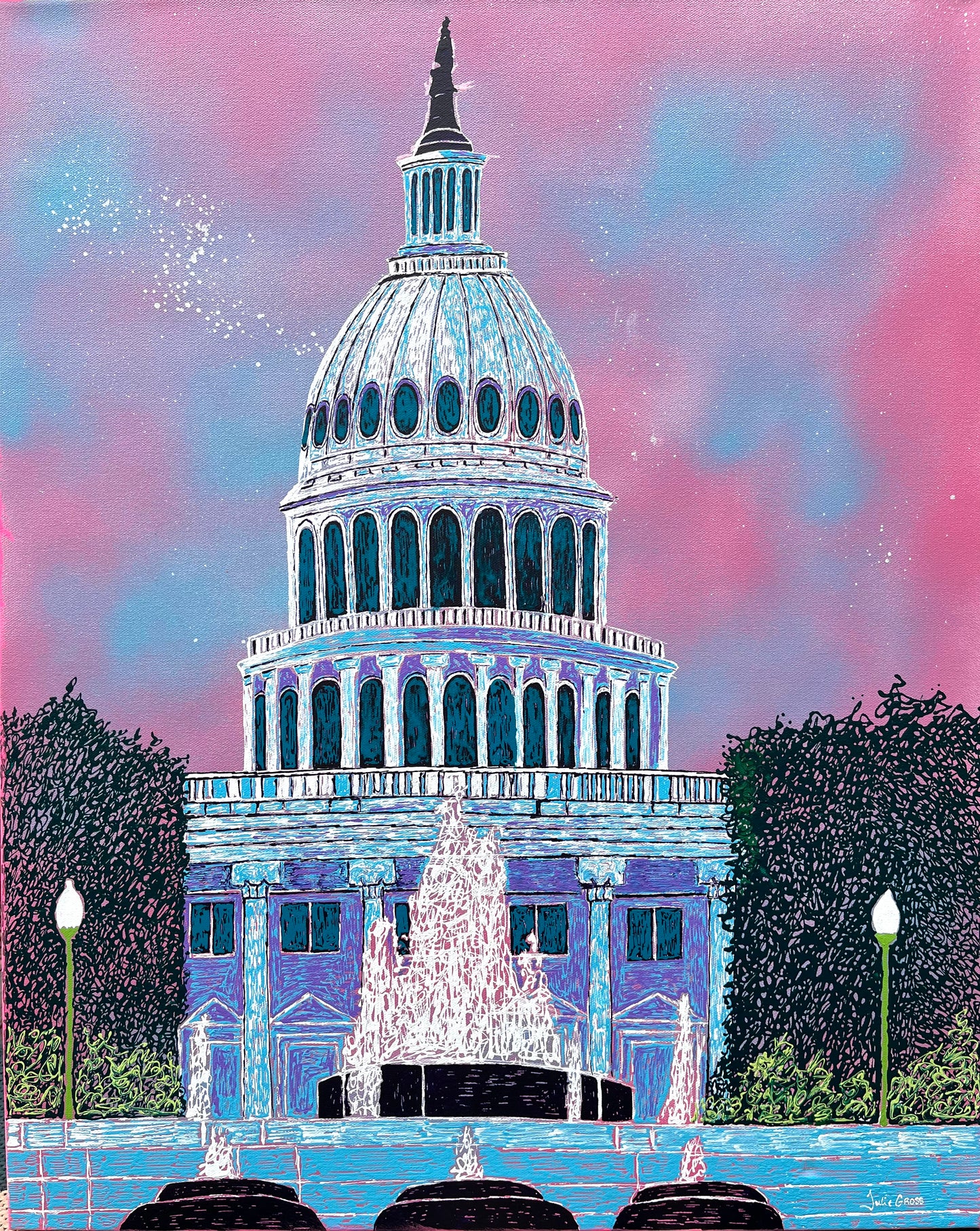 Capitol Building DC 8x10 Print