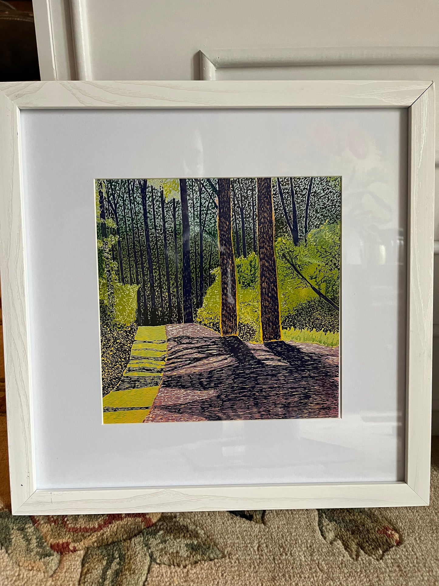 Line Landscape 1- 8x8 print
