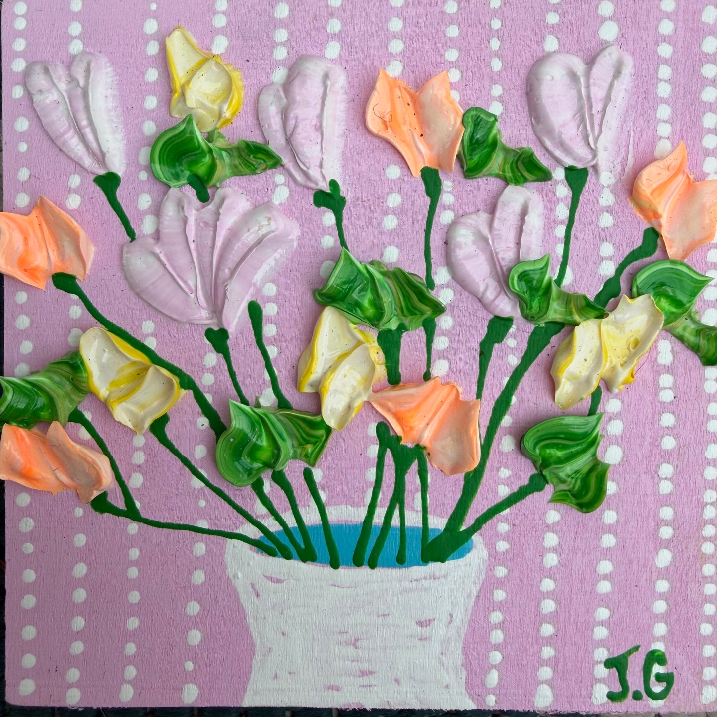 Floral on pink background 4x4 (1)