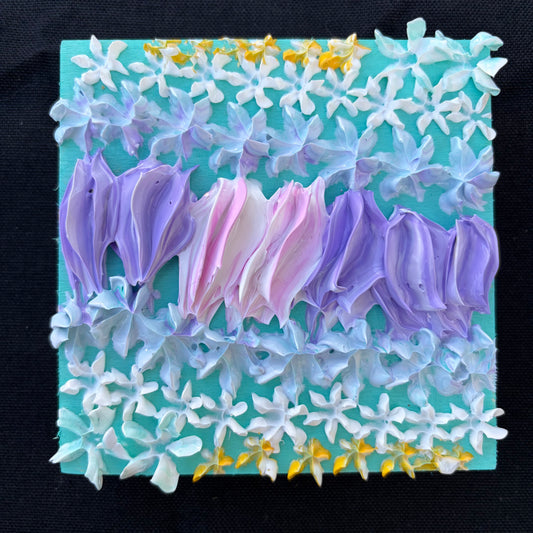 Abstract Floral - 4x4