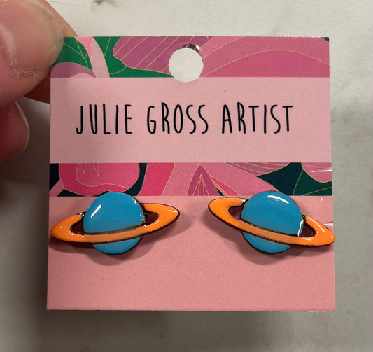 Planet Stud Earrings