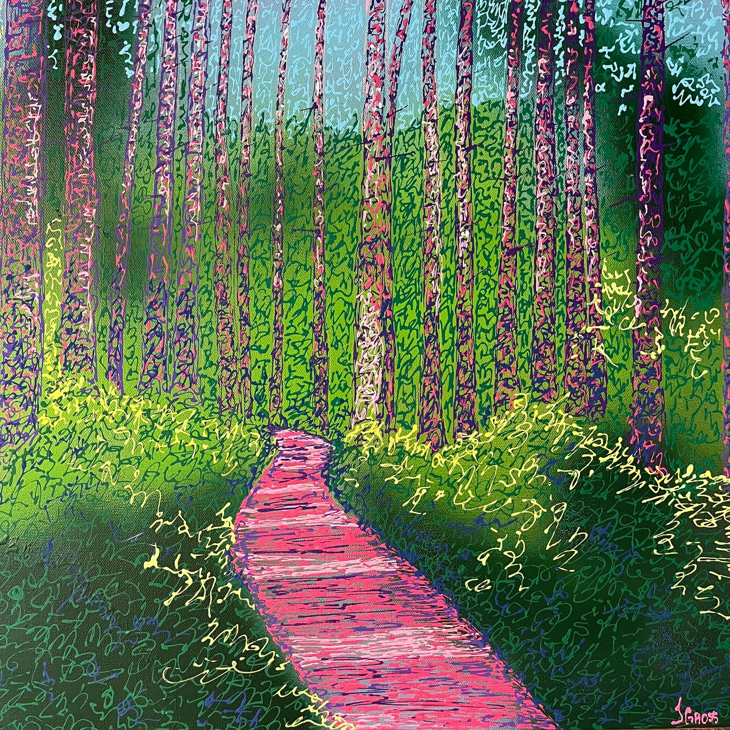 Workshop in a box- Textured Landscape