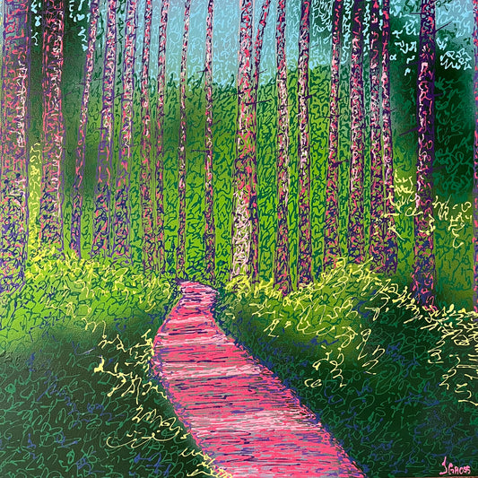 Spring Landscape- 20x20