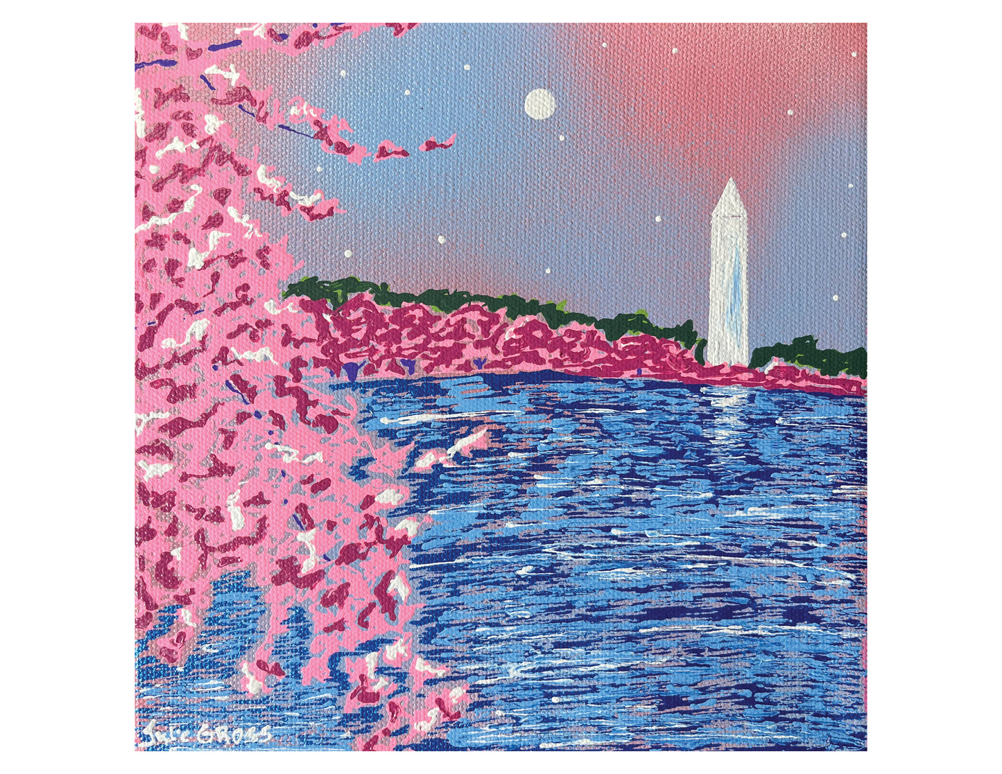 Cherry Blossom Print 8x8