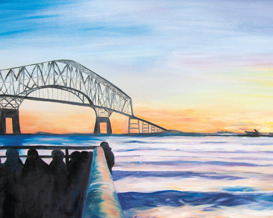 Key Bridge- Baltimore (8x10 Print)