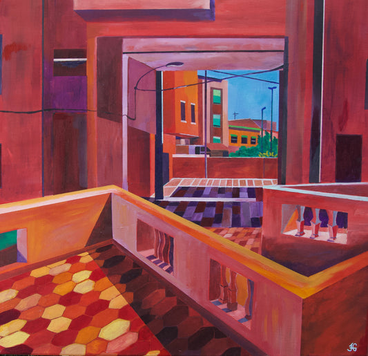 Marrakech 8x8 print