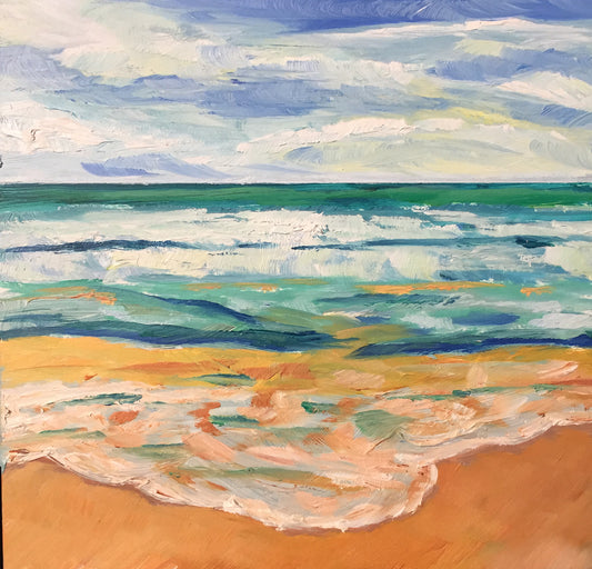 Ocean 1- 8x8 Print